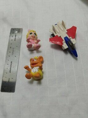 Three (3) vintage McDonalds toys